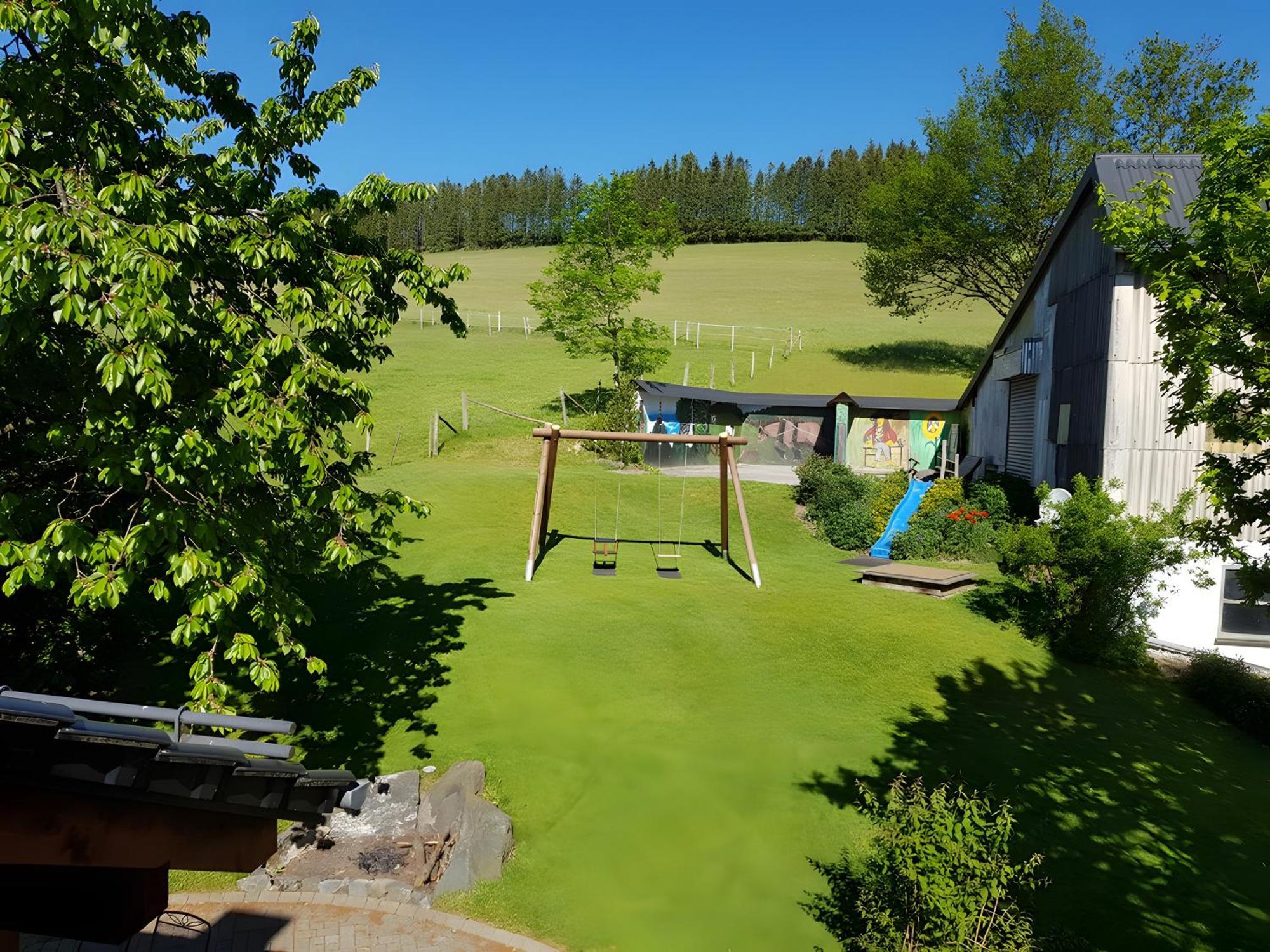 Ferienhaus Wasserfall Bestwig Esterno foto