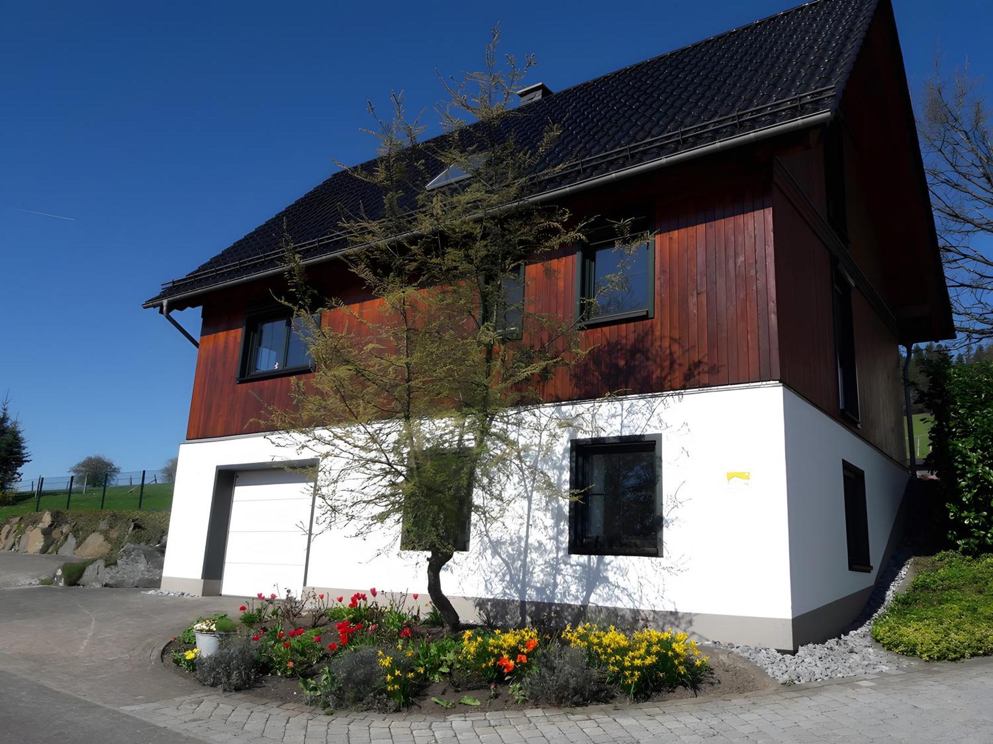 Ferienhaus Wasserfall Bestwig Esterno foto